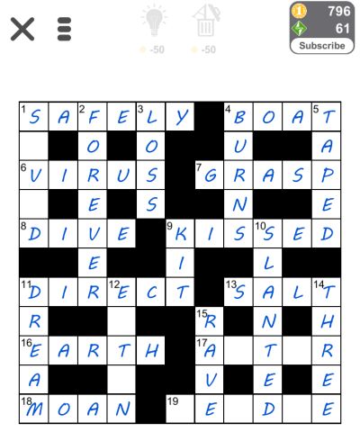 puzzle page crossword answers september 8, 2018