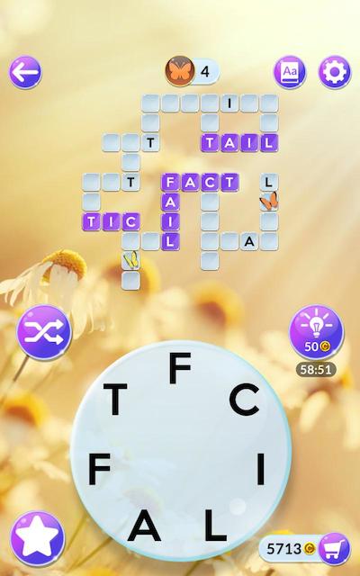wordscapes in bloom daily answers july 31, 2018