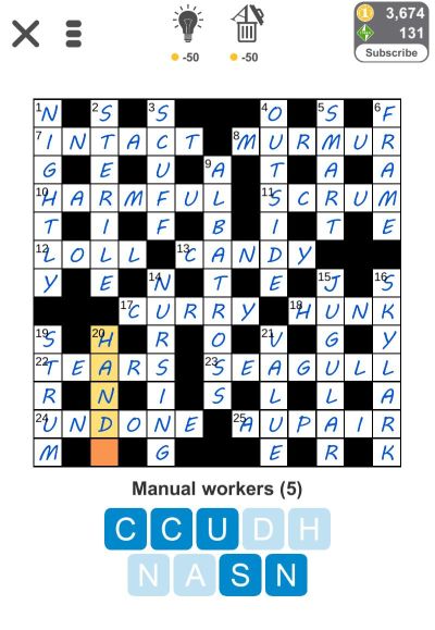 Puzzle Page Crossword Issues Answers & Solutions - Page 4 of 4 - Level