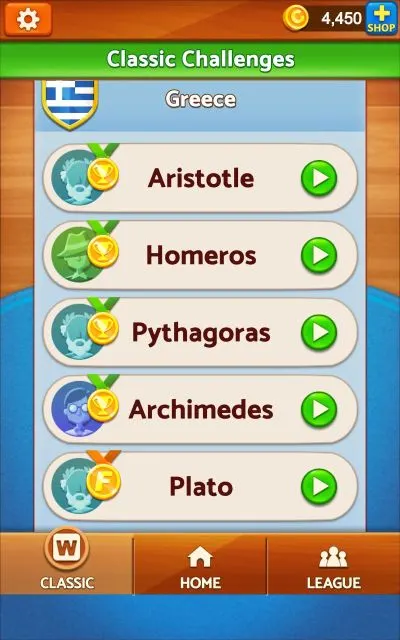 word jumble champion greece answers