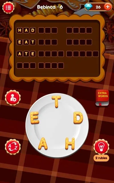 word baker bebinca answers