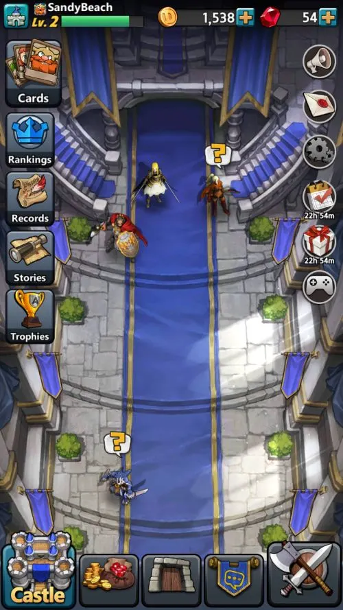 how to get started in castle burn