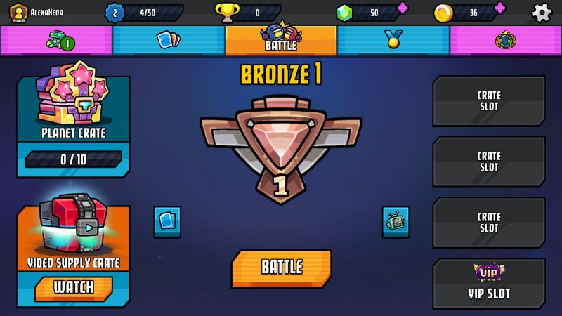 how to get more trophies in cosmic showdown