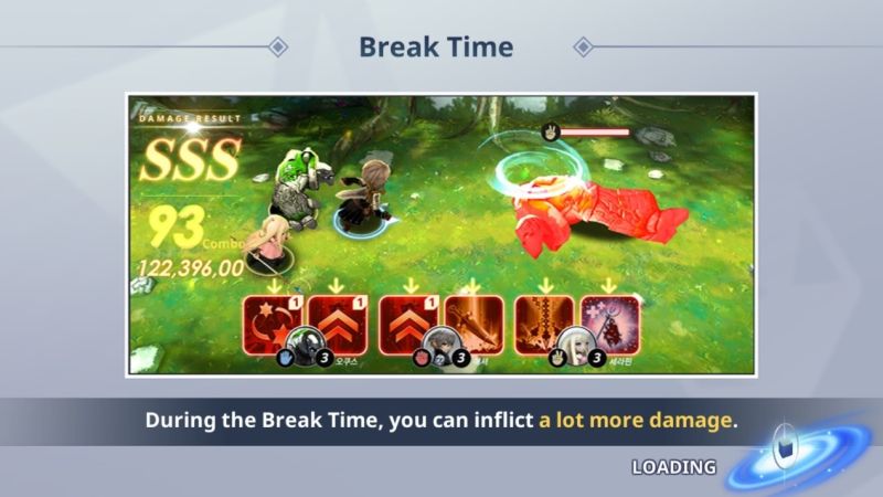 destiny knights break time