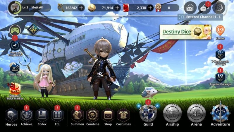 destiny knights lobby