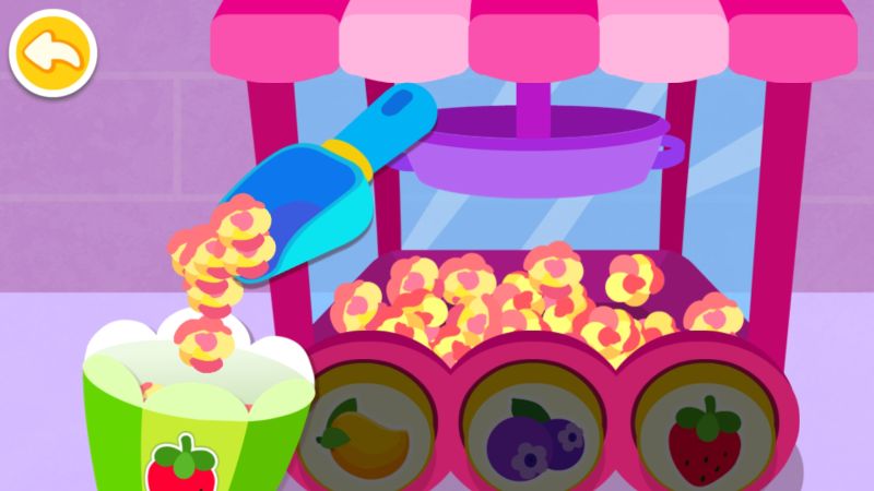 little panda's dream town popcorn