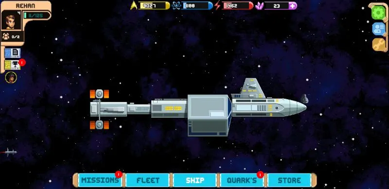 star trek trexels ii ship