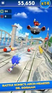 sonic dash cheats