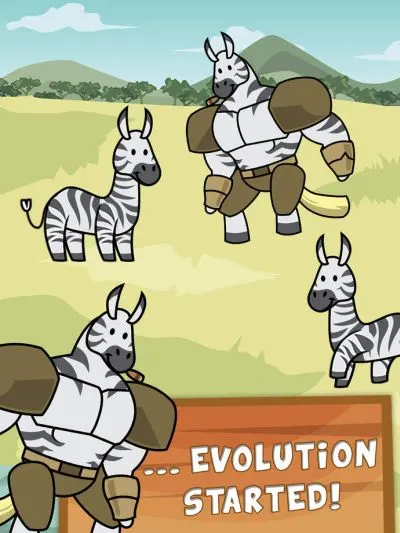 zebra evolution cheats