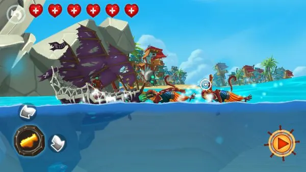 pirate ship shooting race tips