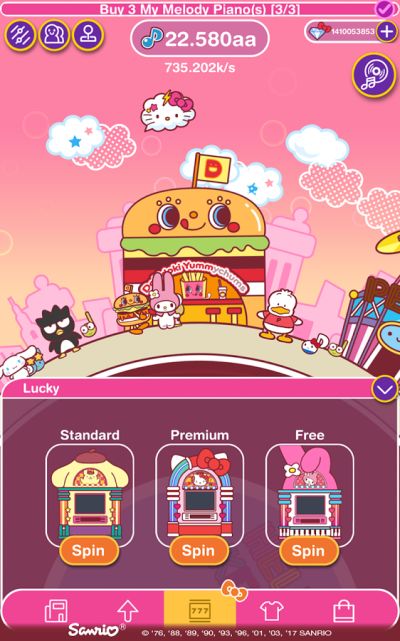 hello kitty music party guide