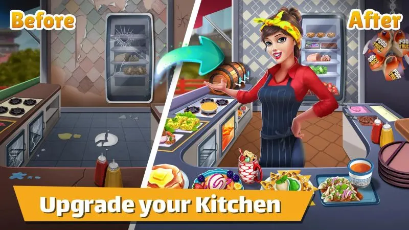 kitchen upgrade food truck chef