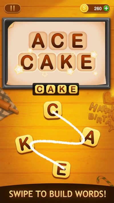word cakes answers