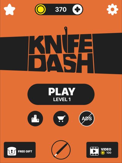 knife dash high score