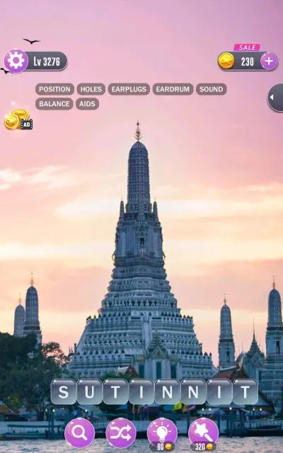 word town bangkok answers level 3276