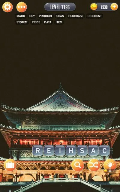 word town xian answers level 1196