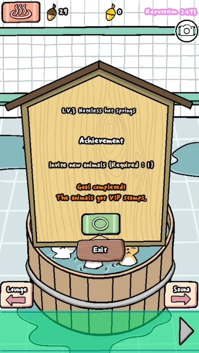 animal hot springs achievements