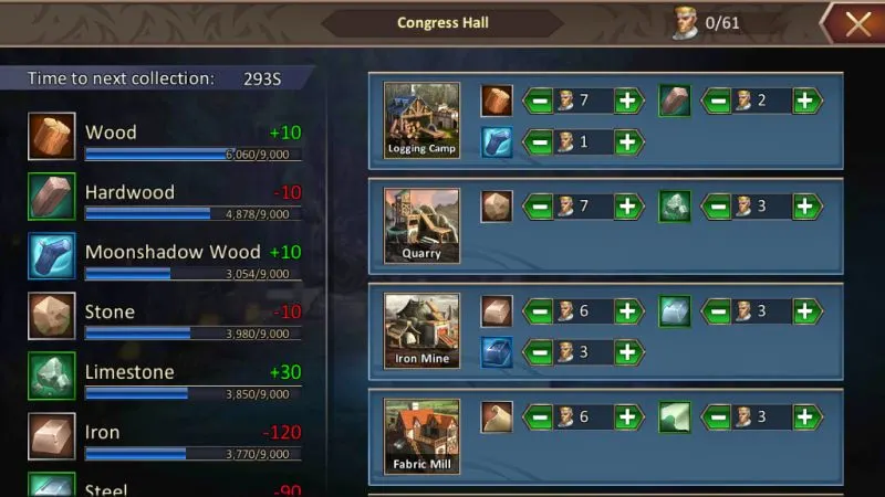 dungeon & heroes congress hall