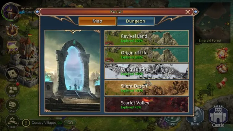 dungeon & heroes portal