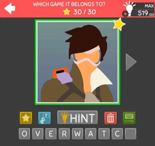 mega quiz gaming 2k19 secondary characters answers