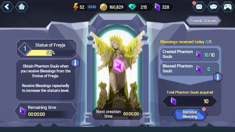 phantomgate the last valkyrie statue of freyja