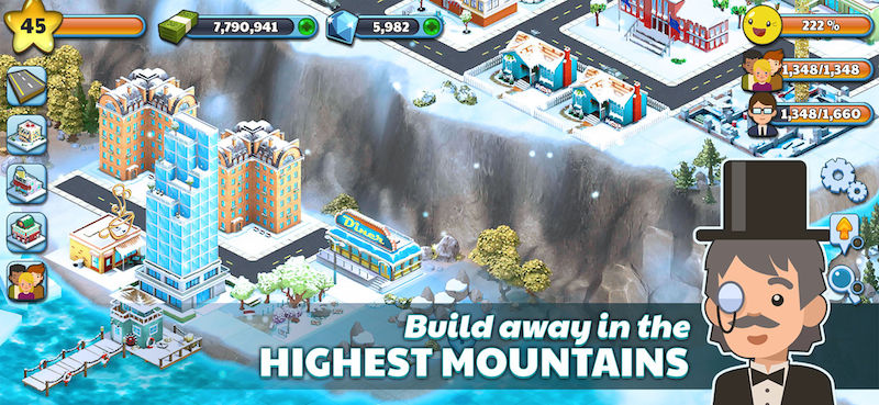 snow town ice village world cheats