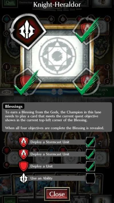 warhammer age of sigmar champions blessings