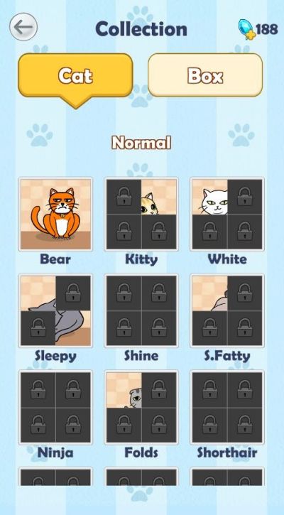 how to unlock new cats in hello cats