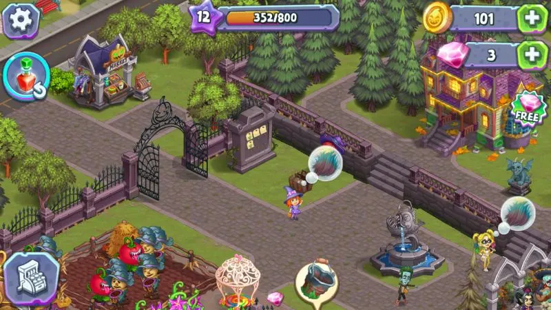 monster farm happy halloween game and ghost village hints