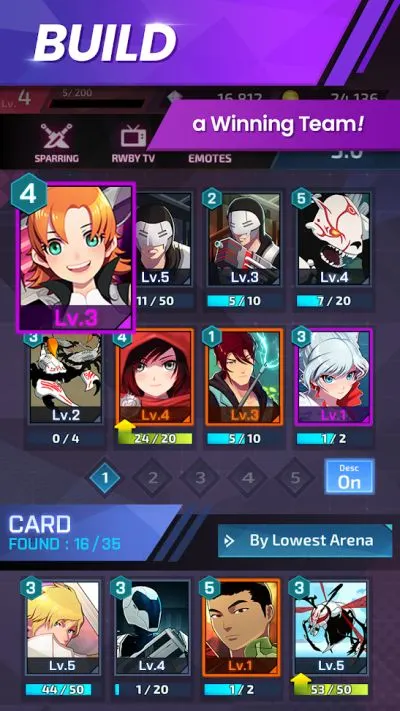 rwby amity arena tips