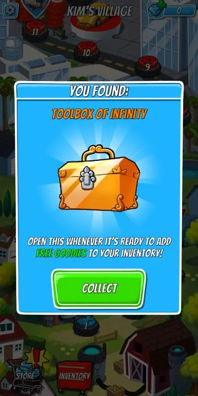 tap empire toolbox of infinity