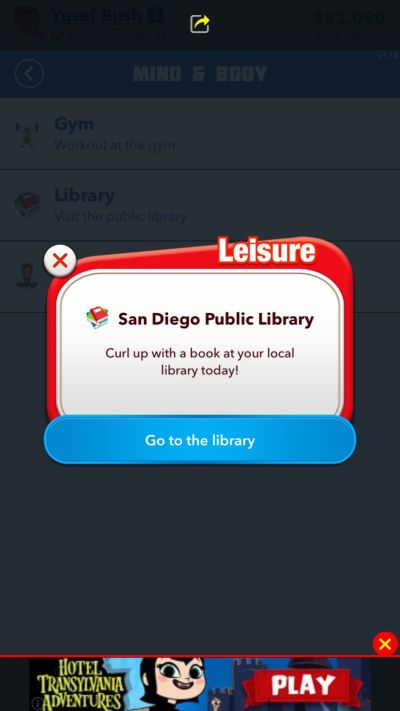 bitlife library