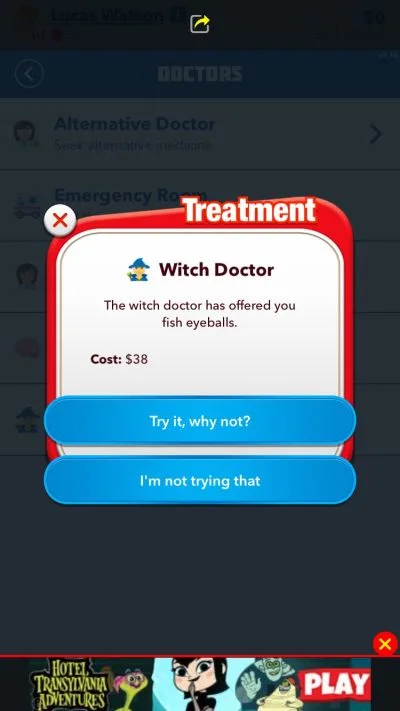 bitlife witch doctor