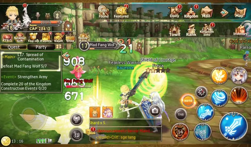 crown four kingdoms guide