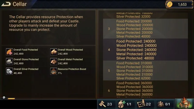 league of lords cellar