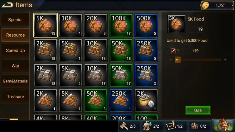 league of lords items