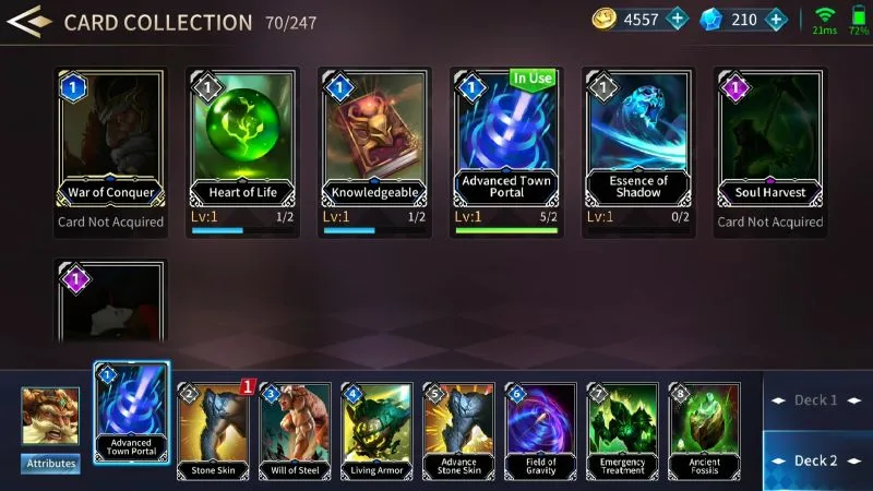 legend of ace card collection