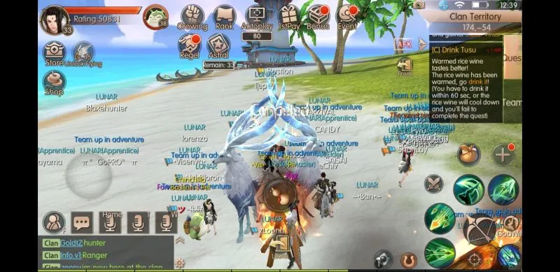 novoland the castle in the sky clan