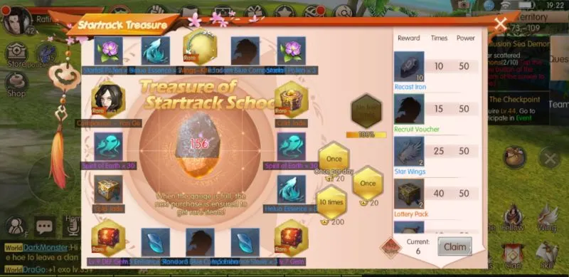 novoland the castle in the sky startrack treasure