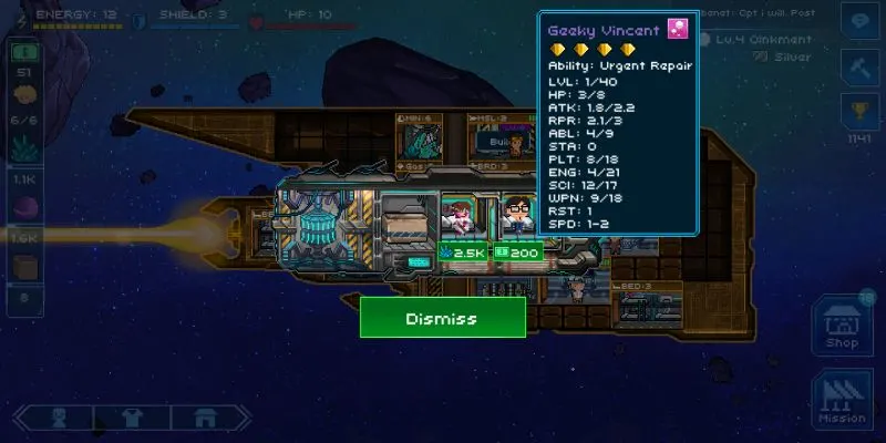 pixel starships goodies