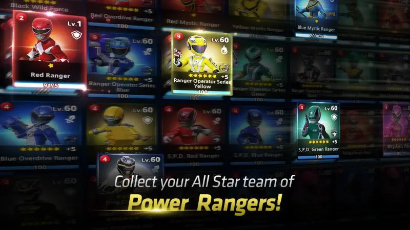 power rangers all stars best team