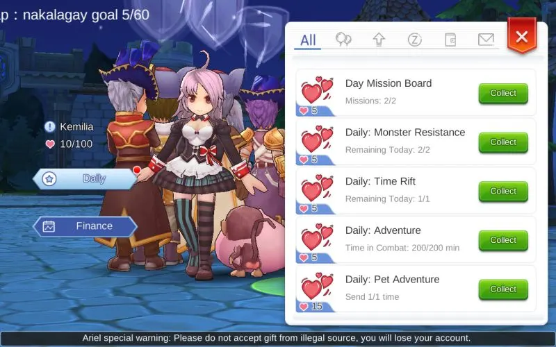 ragnarok m eternal love assistant