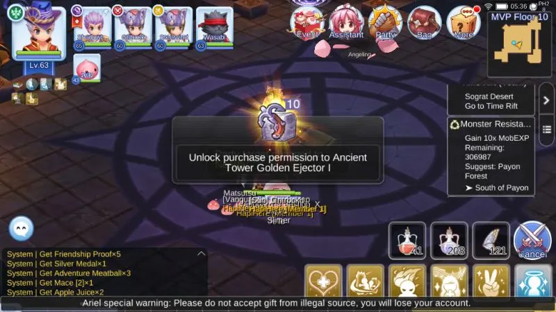 ragnarok m eternal love endless tower tips