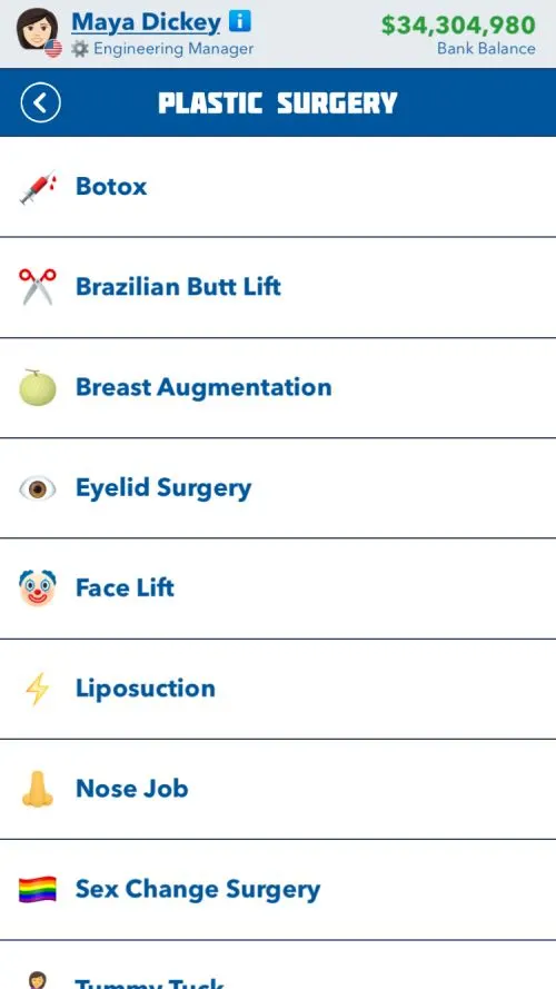 bitlife plastic surgery guide