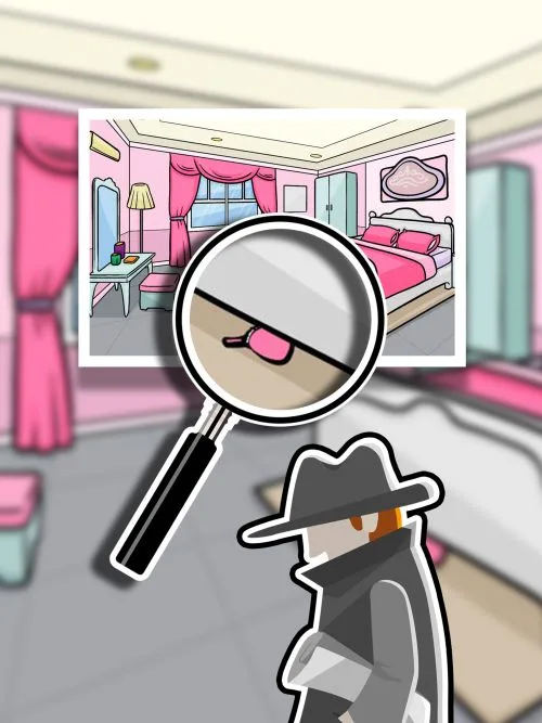 find differences detective clues