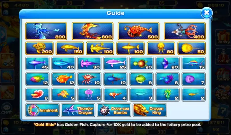 ocean fortune guide