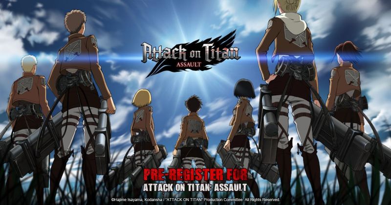 attack on titan assault pre-registration