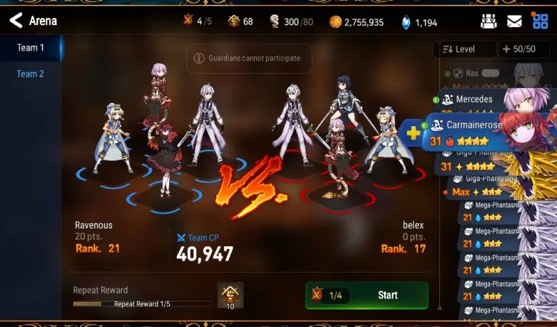 epic seven character classes