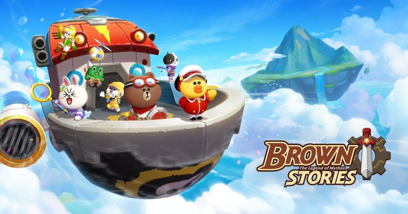 line brown stories pre-registration