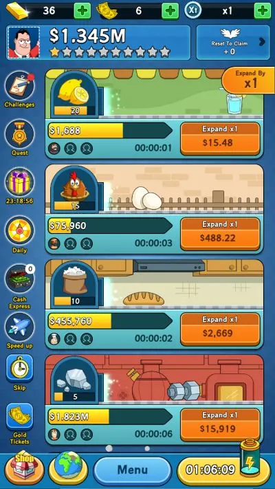 idle capitalist cheats